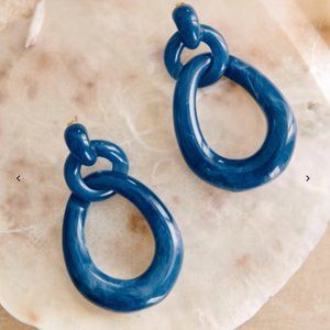 Selma earrings from Sezane, brand new with box and fabric bag